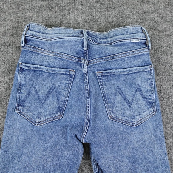Mother Jeans‎ Womens 26 The Tomcat Ankle Fray Mid Rise Denim Raw Hem On The Road - Picture 4 of 16